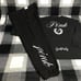 Victoria Secret Pink Sweatpants Outfit With Long Sleeved Tee Size IN BLACK LARGE