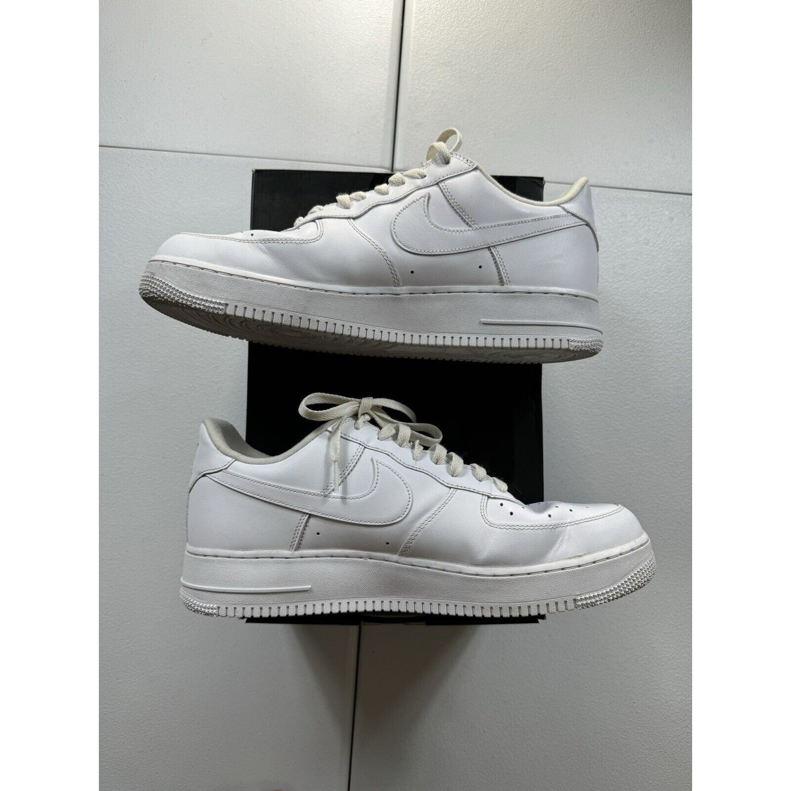 Nike Air Force 1 x Supreme Low Box Logo Shoes Men’s 13 White