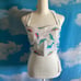 NWT Galaxxxy 80’s Retro Vaporwave Dolphin Halter Top