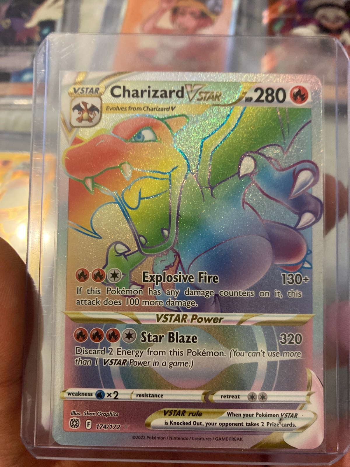 Pokemon Charizard VSTAR Secret