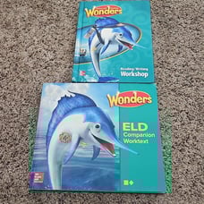 Kids 2nd grade wonders reading/writing workshop book and worktext work