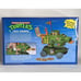 New 2024 Classic TMNT Teenage Mutant Ninja Turtles Pizza Thrower Vehicle In Hand
