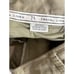 Zara Mens Linen Casual Stripe Straight Leg Relaxed Pants 38 Khaki Green #2247
