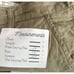 Zara Mens Linen Casual Stripe Straight Leg Relaxed Pants 38 Khaki Green #2247