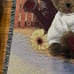 Boyds Bears Black Eyed Susan Tapestry Throw Blanket 100% Cotton w Tags 44 x 64”