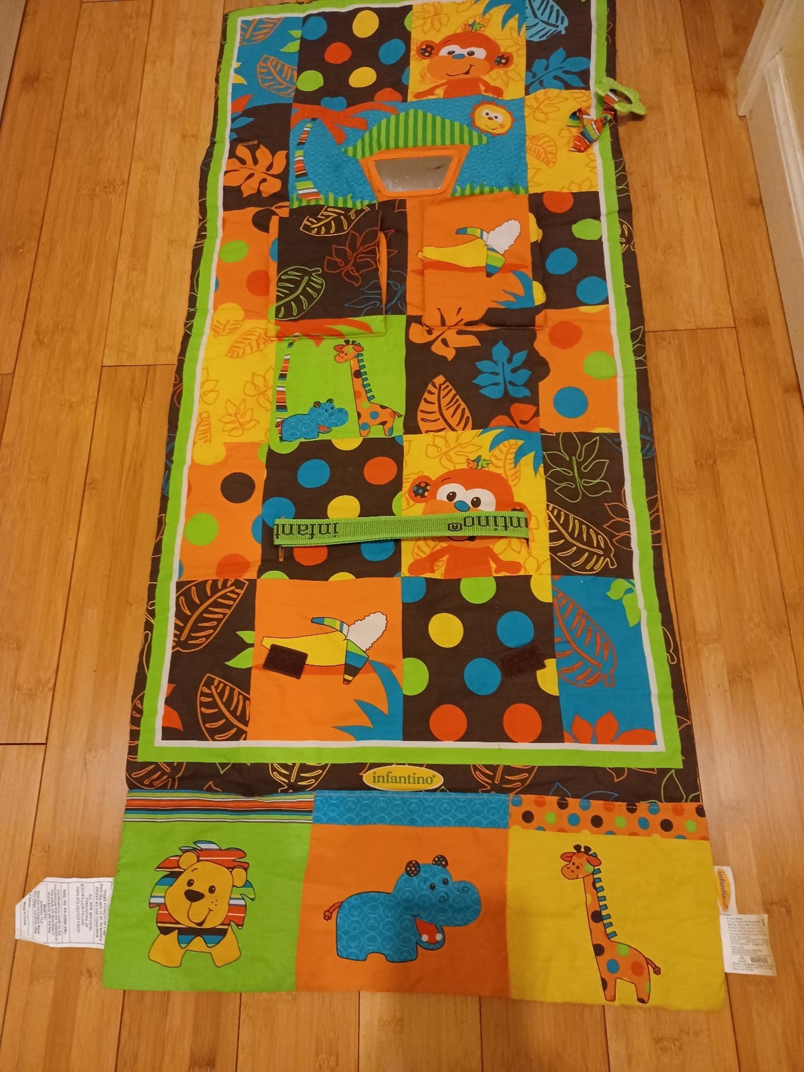 Jungle Infantino Shopping Cart, Chair Cover & Play Mat