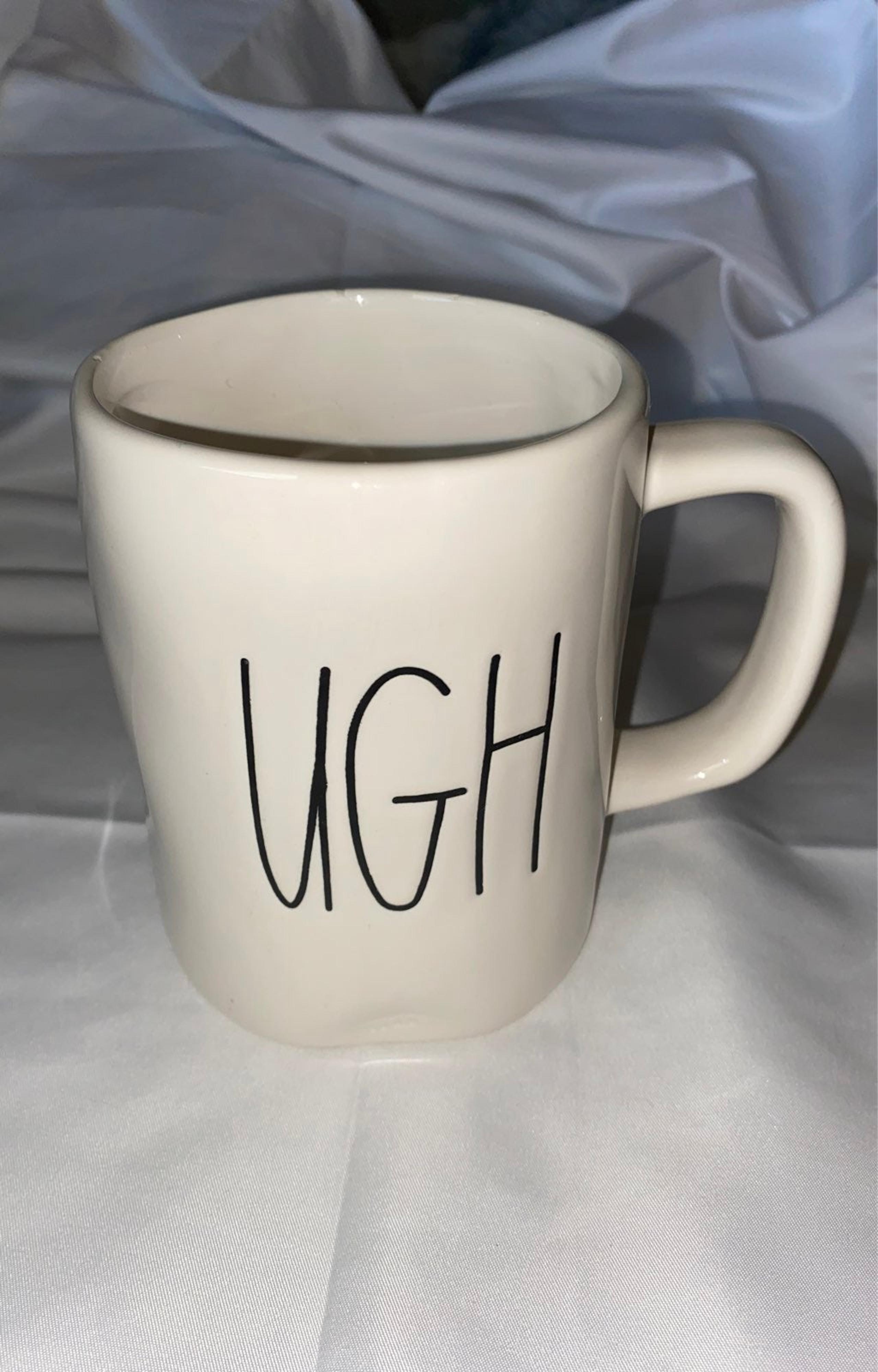 Vintage Rae Dunn "Ugh" Coffee Tea Mug Cup