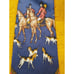 1970s VINTAGE POLO RALPH LAUREN ~ BRITCHES ~FOX HUNT & HOUNDS ~ SILK TIE ~ 57