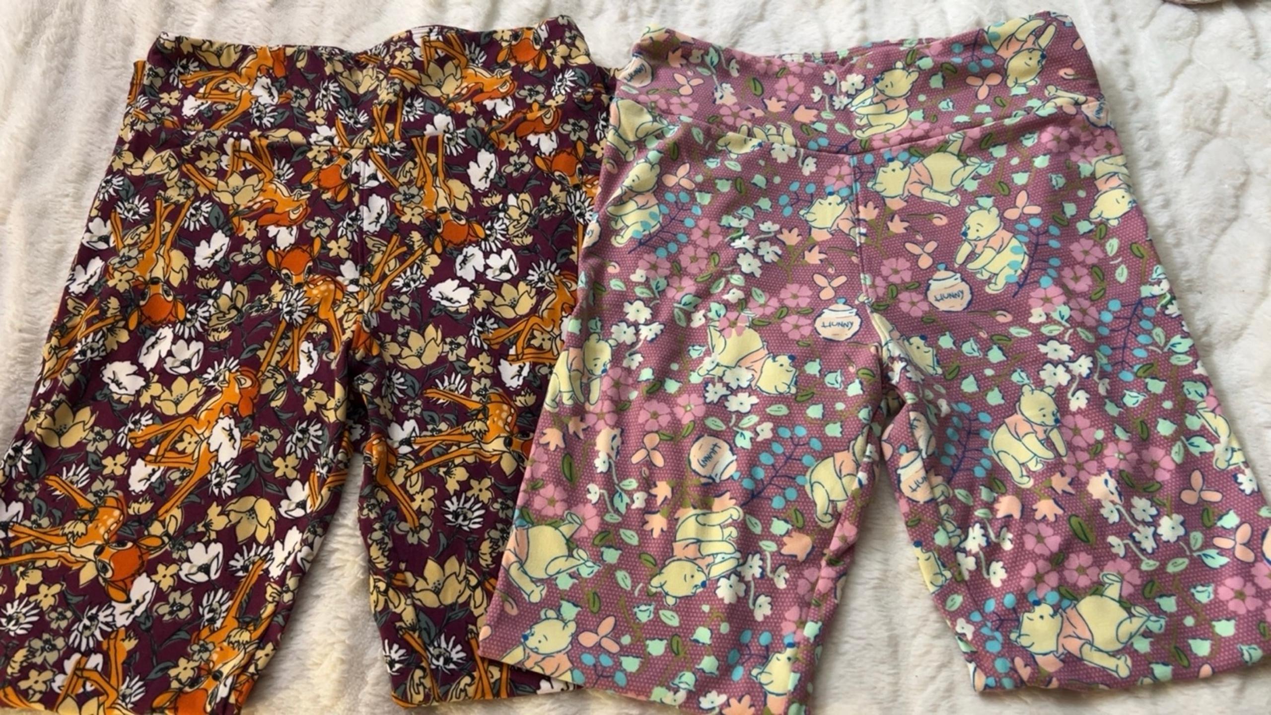 Bambi and Winnie the Pooh LuLaRoe Leggings