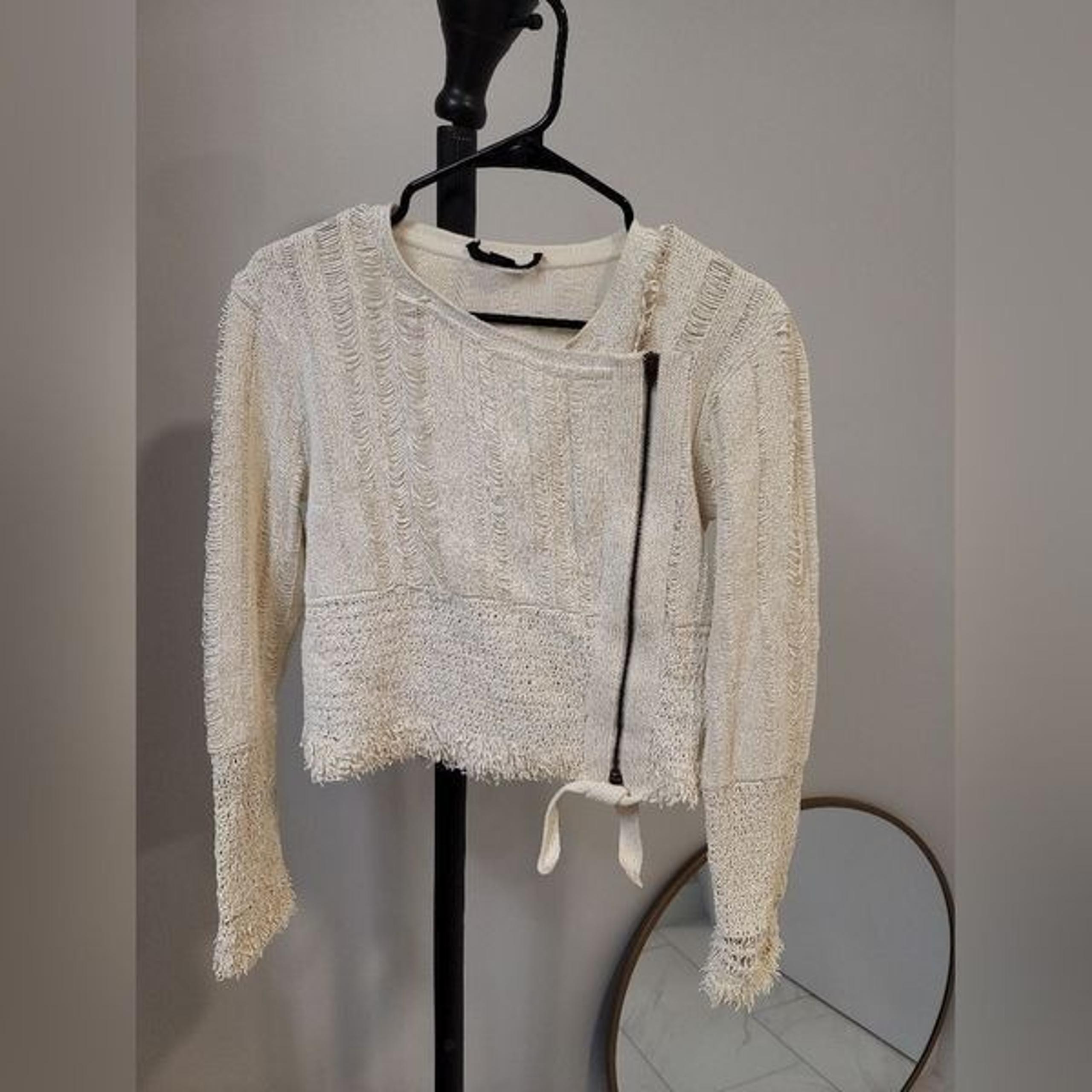 Alexander Wang Cropped Sweater Small