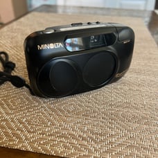 Minolta Explorer Freedom Zoom 35mm Film Camera Point & Shoot WORKING TESTED