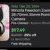 Minolta Explorer Freedom Zoom 35mm Film Camera Point & Shoot WORKING TESTED