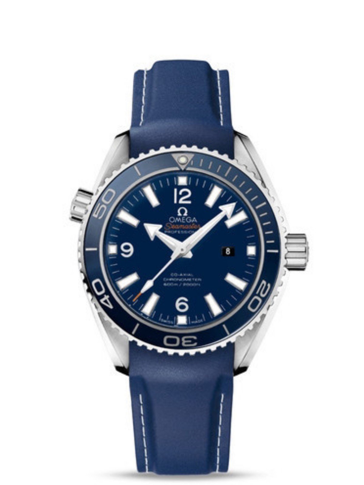 SEAMASTER PLANET OCEAN 600M CO‑AXIAL CHRONOMETER 37.5 MM BLUE DIAL