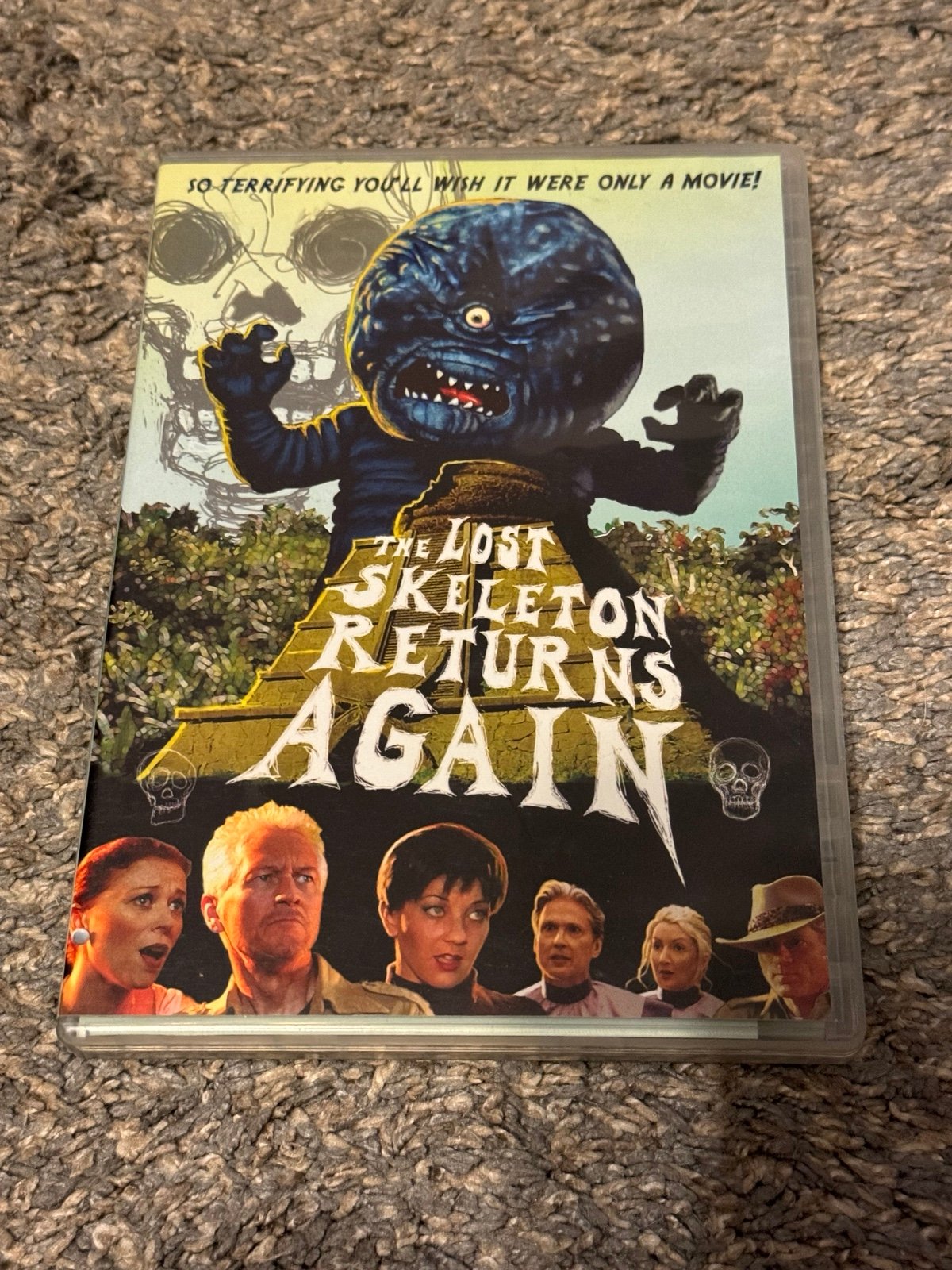 The Lost Skeleton Returns Again (DVD, 2009) Rare