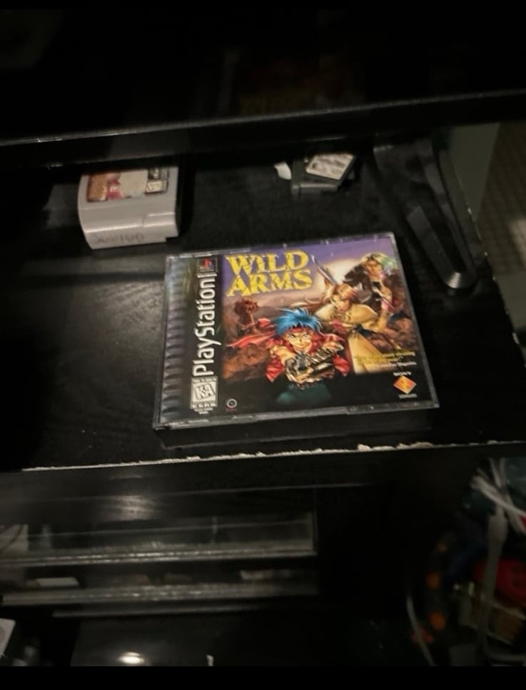 Wild Arms PS1 (RARE LIKE NEW)