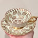 Paragon To Her Majesty The Queen Golden Leaf Teacup & Saucer RARE Vintage Mint