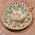 Paragon To Her Majesty The Queen Golden Leaf Teacup & Saucer RARE Vintage Mint
