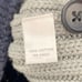Banana Republic Men's Shawl Collared Knit Cardigan Size Large Navy/Gray Striped