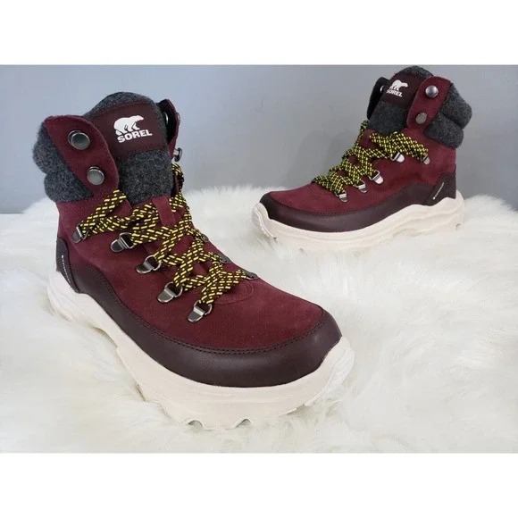 NEW Size 7.5 Sorel Waterproof Kinetic Breakthru Conquest Boots