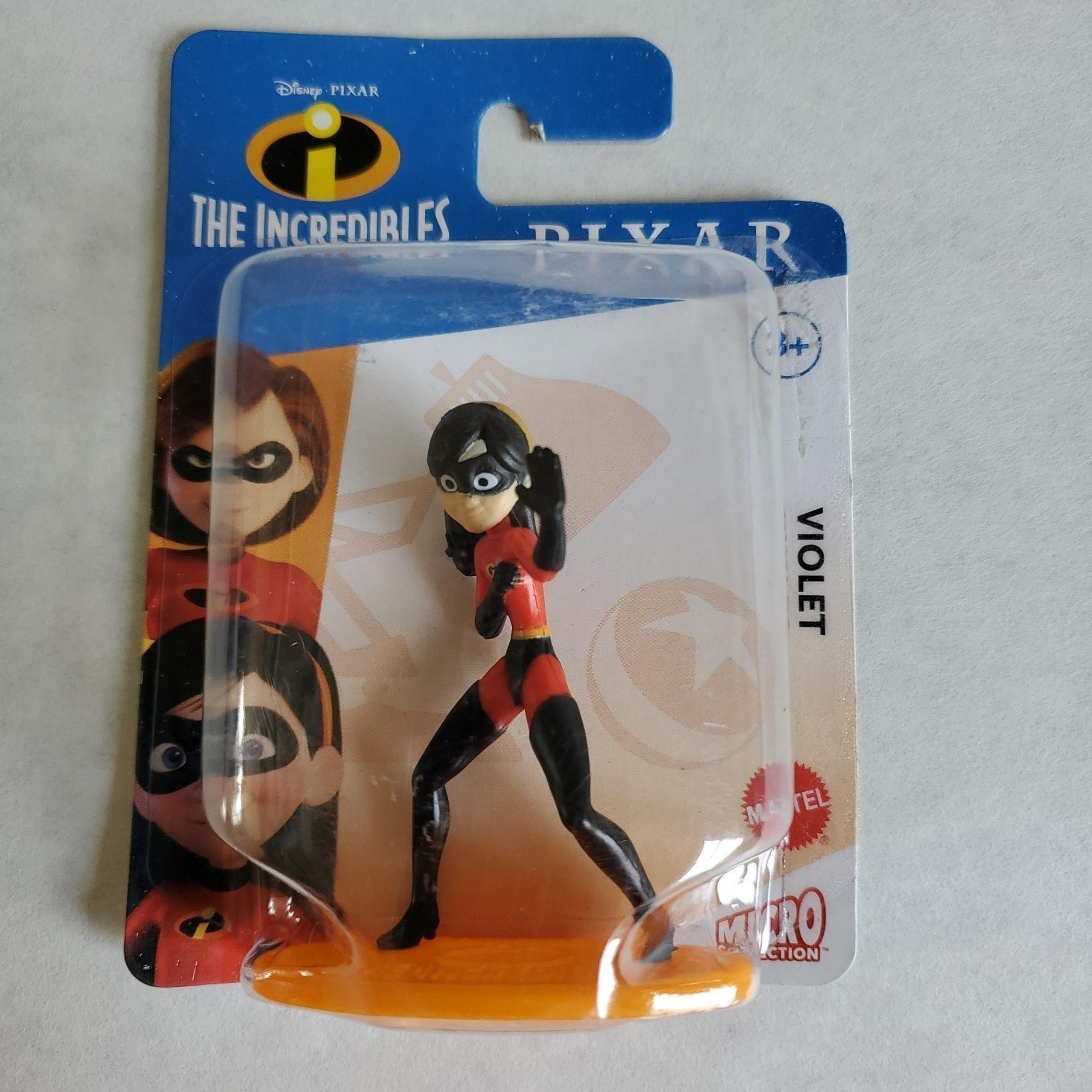 Disney Pixar The Incredibles Mattel Micro Collection Mini Figure, VIOLET