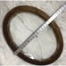 Picture Frame Ornate Wood Bubble Glass