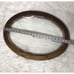 Picture Frame Ornate Wood Bubble Glass