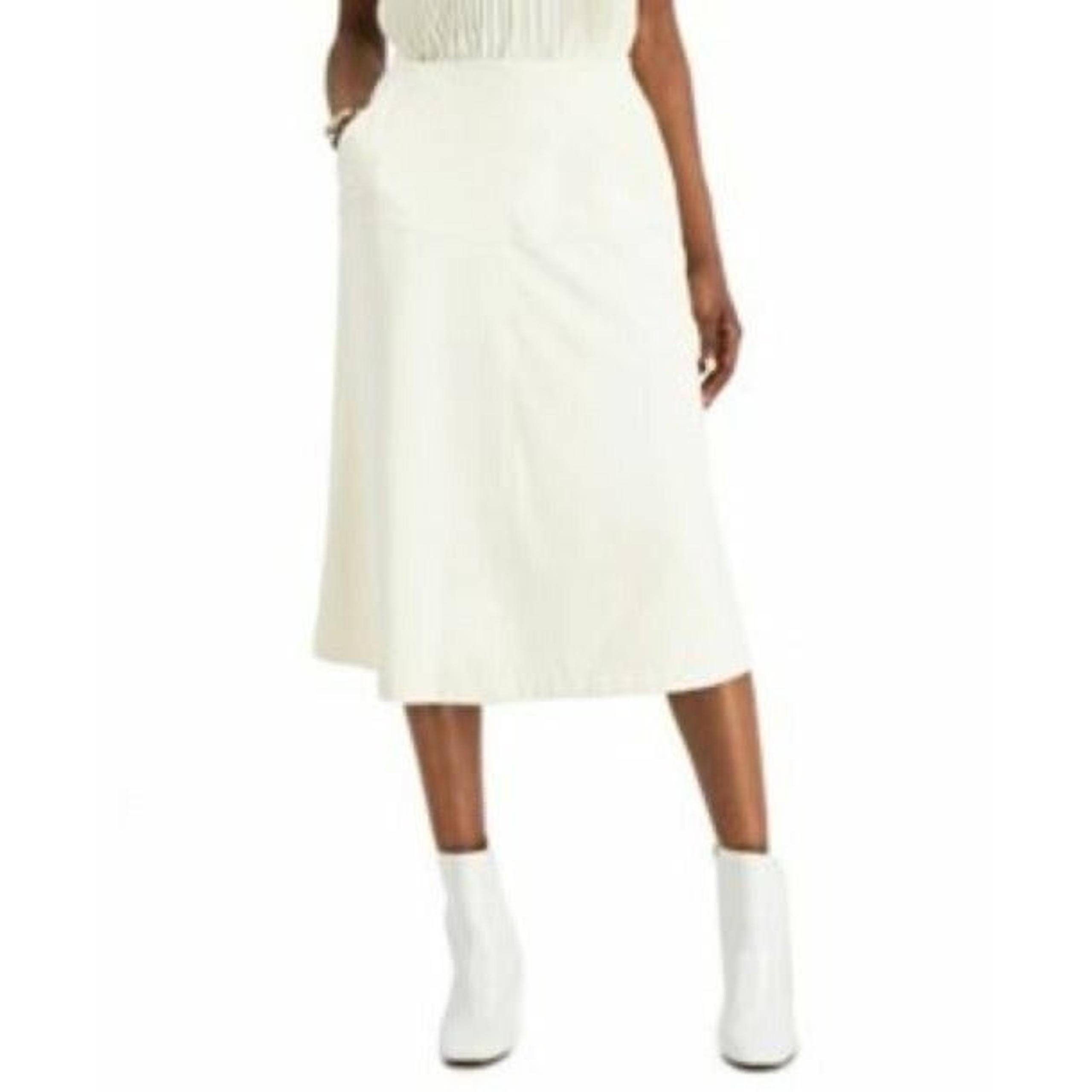 Womens Alfani Faux Suade Skirt. Size 8. New With Tags $79
