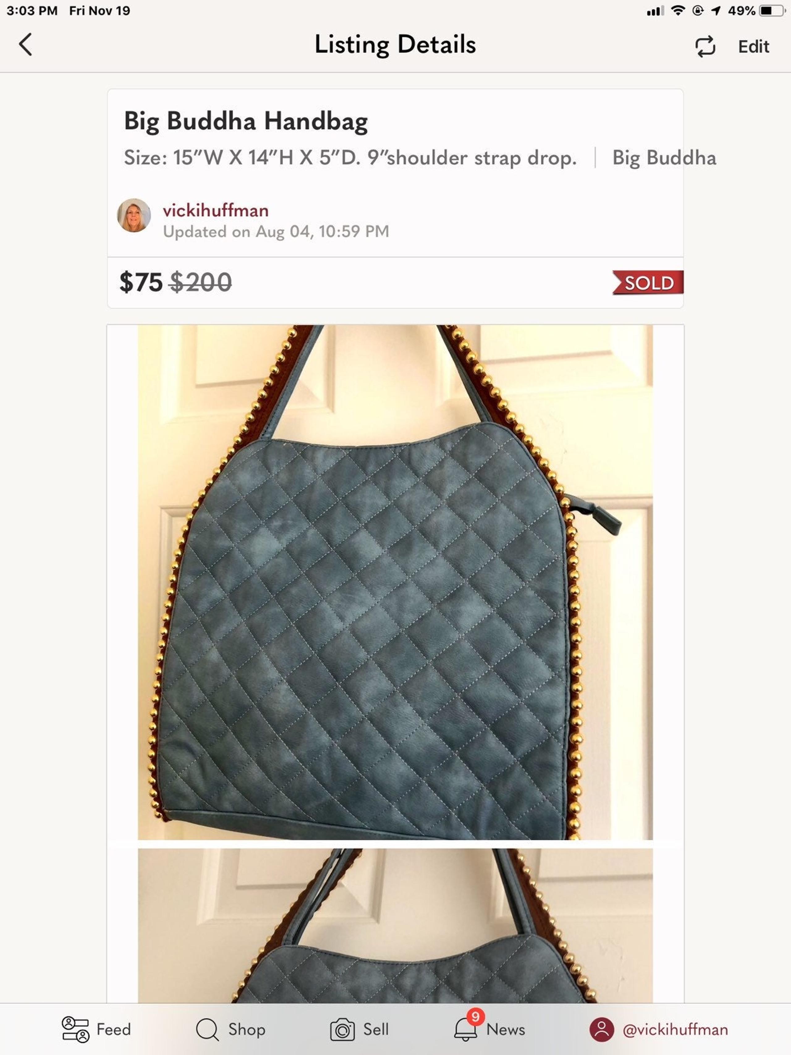 Big Buddha Handbag
