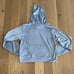 NEW! NWT JUICY COUTURE Velour OG Big Bling Hoodie Montana Blue Size M