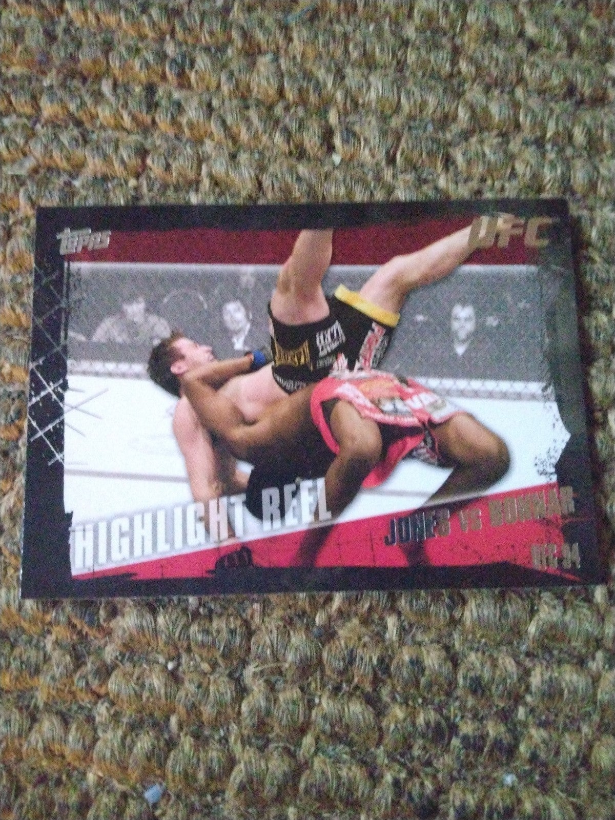 UFC Topps Jon Jones UFC 94 HIGHLIGHT REEL OUT OF PRINT