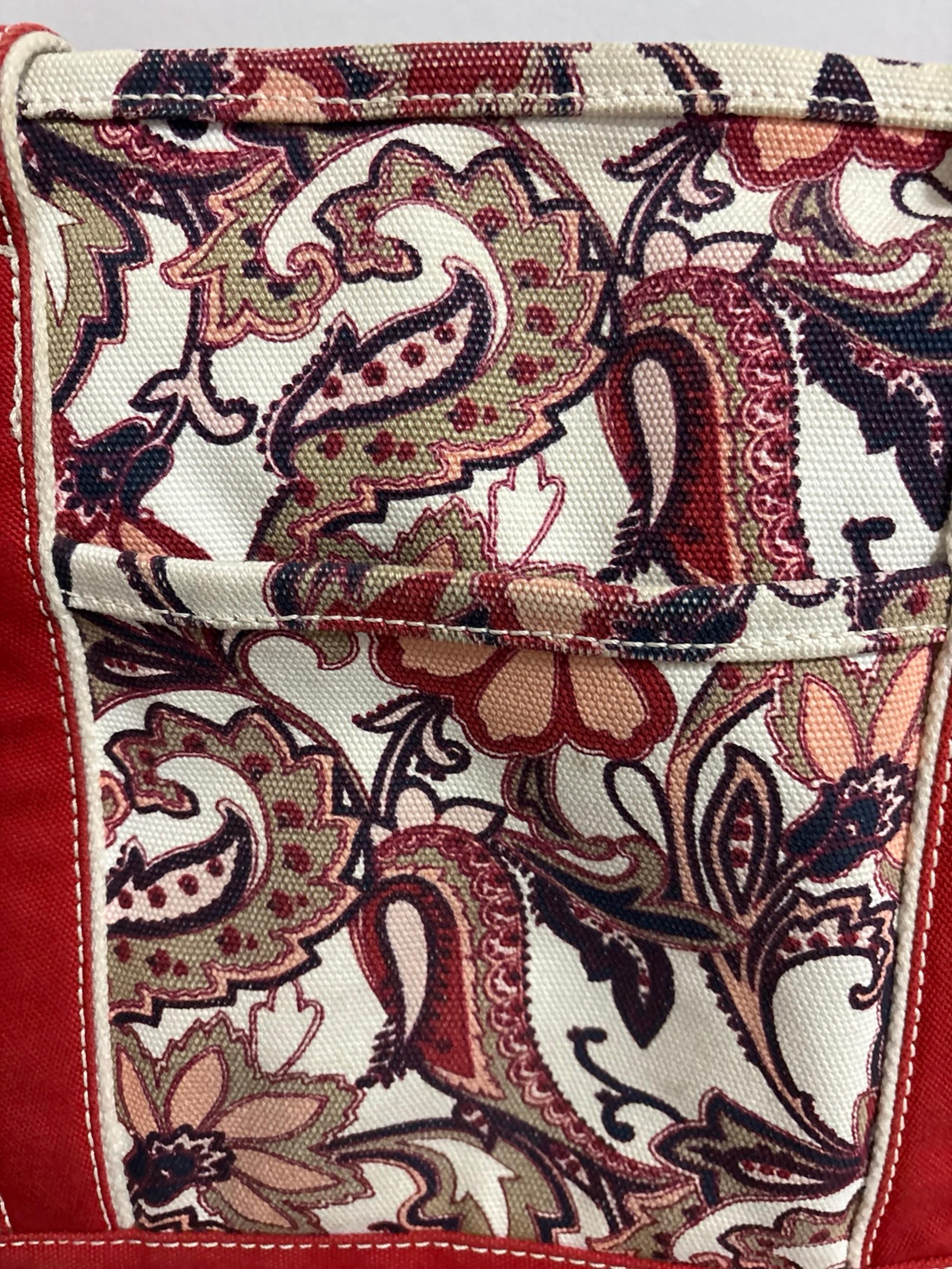 Lands End canvas, Paisley tote bag - Lands' End