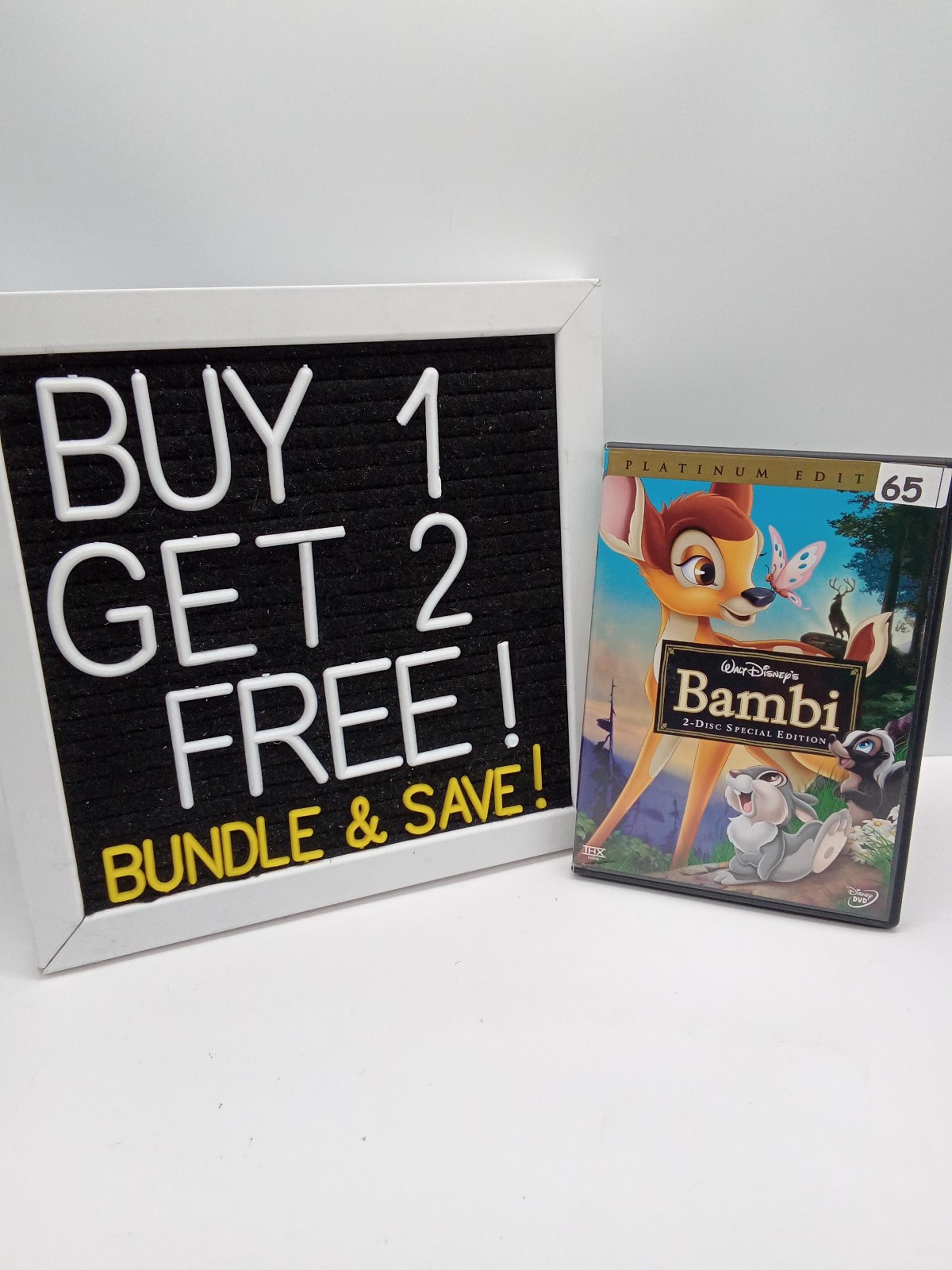 Disney Bambi DVD#i65