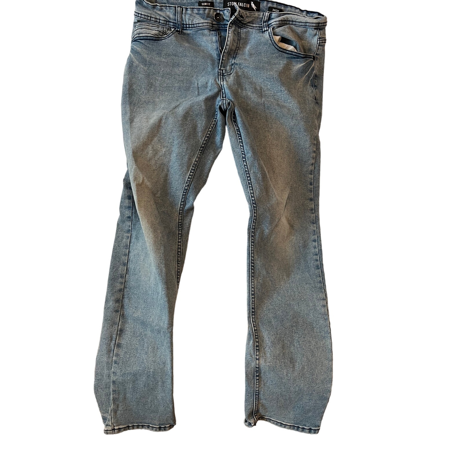 Stone Falcon Slim Fit Jeans Mens 34x32