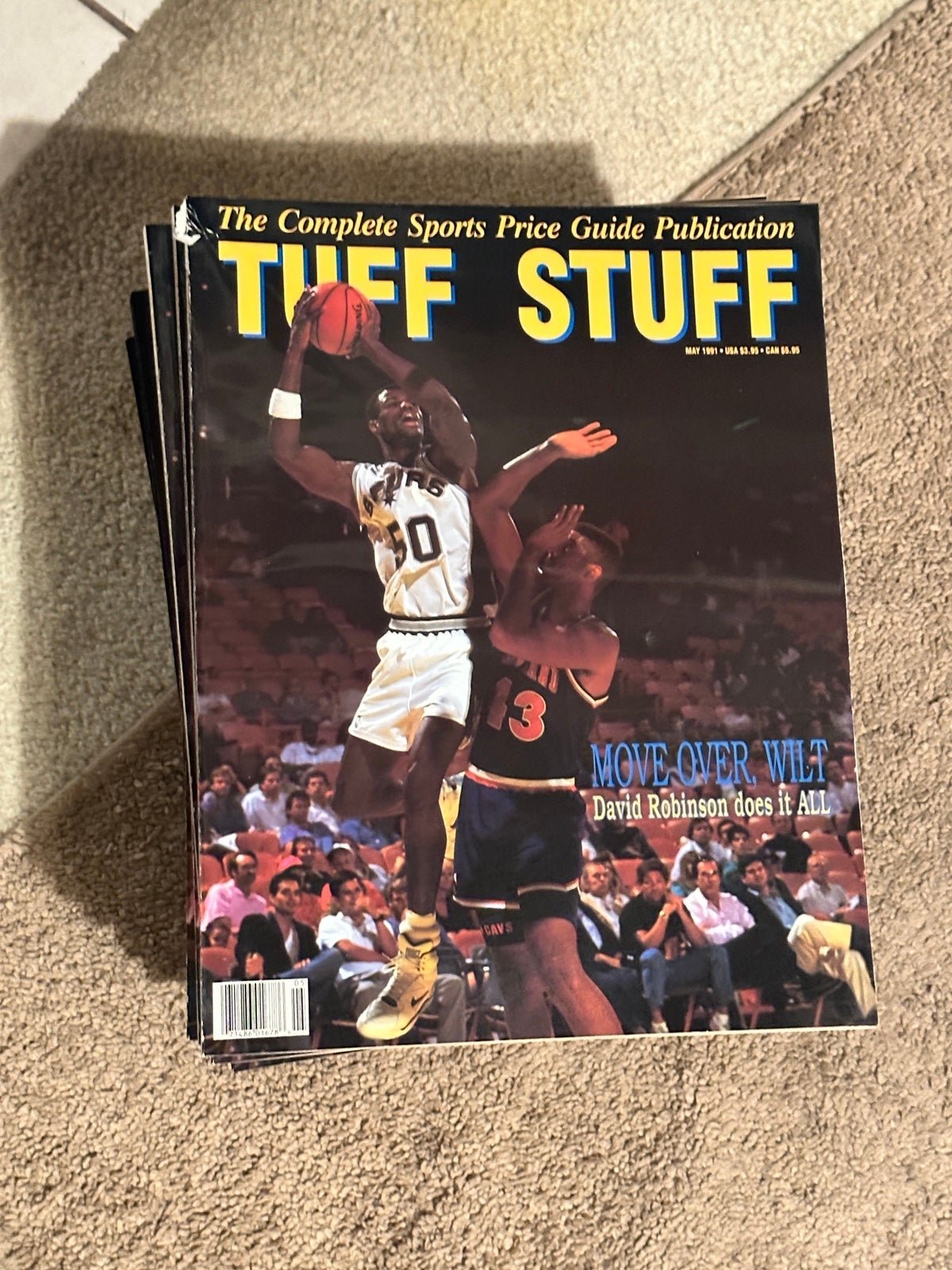 Tuff Stuff David Robinson Magazines
