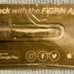 USA Flag on Gold FiGPiN Logo Pin #L33 (1st Edition/LotA)