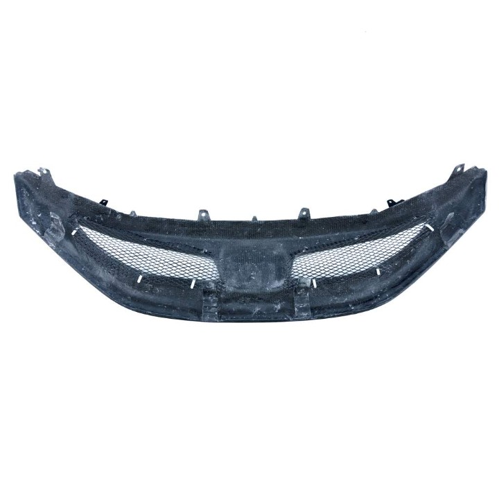New Real Carbon Fiber Front Grille For 2013-2015 9th Honda Civic Sedan EX LX SI