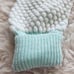 Knitted Once Upon a Time One Piece Outfit Ladybug Buttons Girls Boys Romper Teal