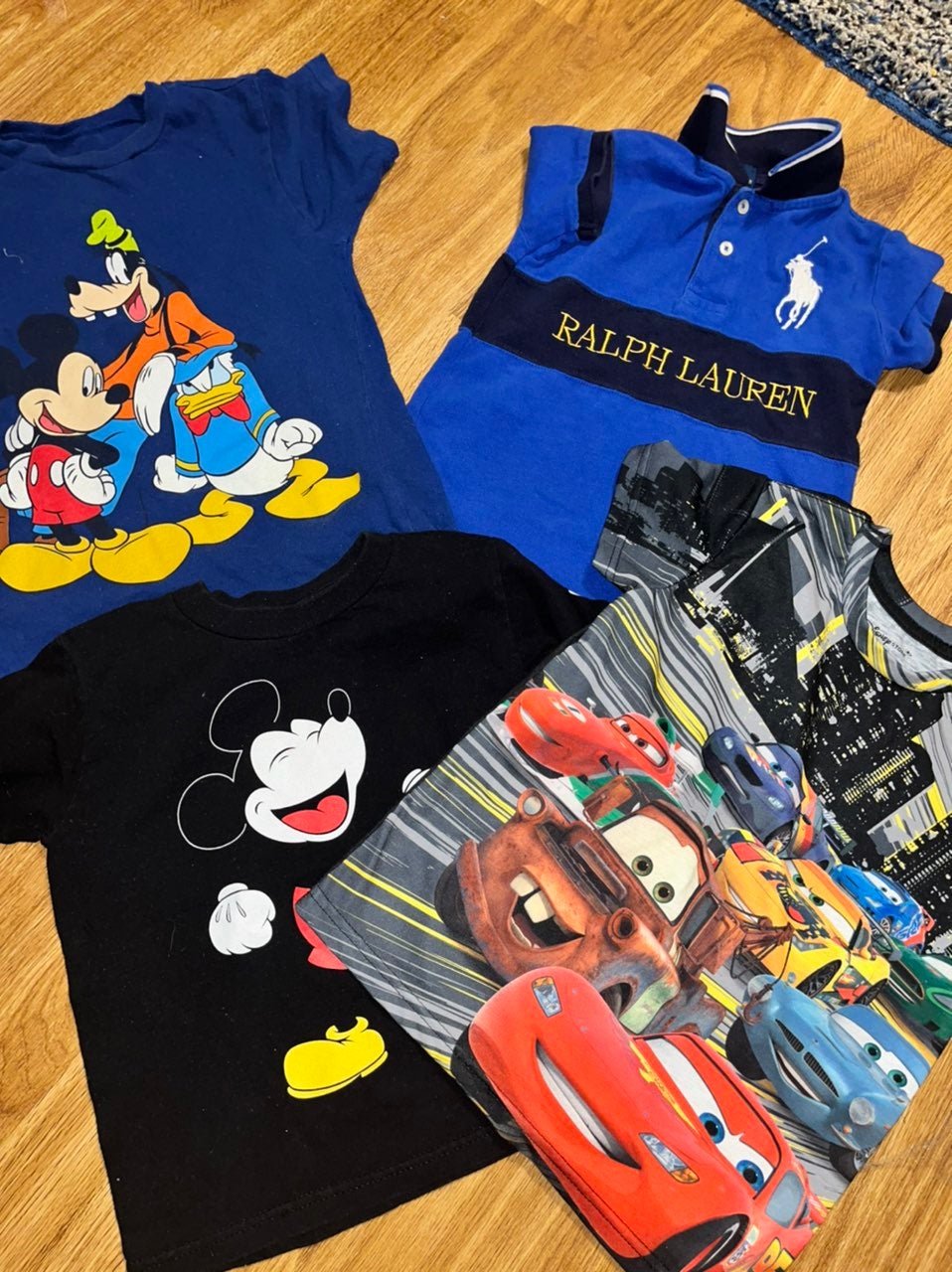 4 pcs bundle offer, size 5T Ralph Lauren t shirt