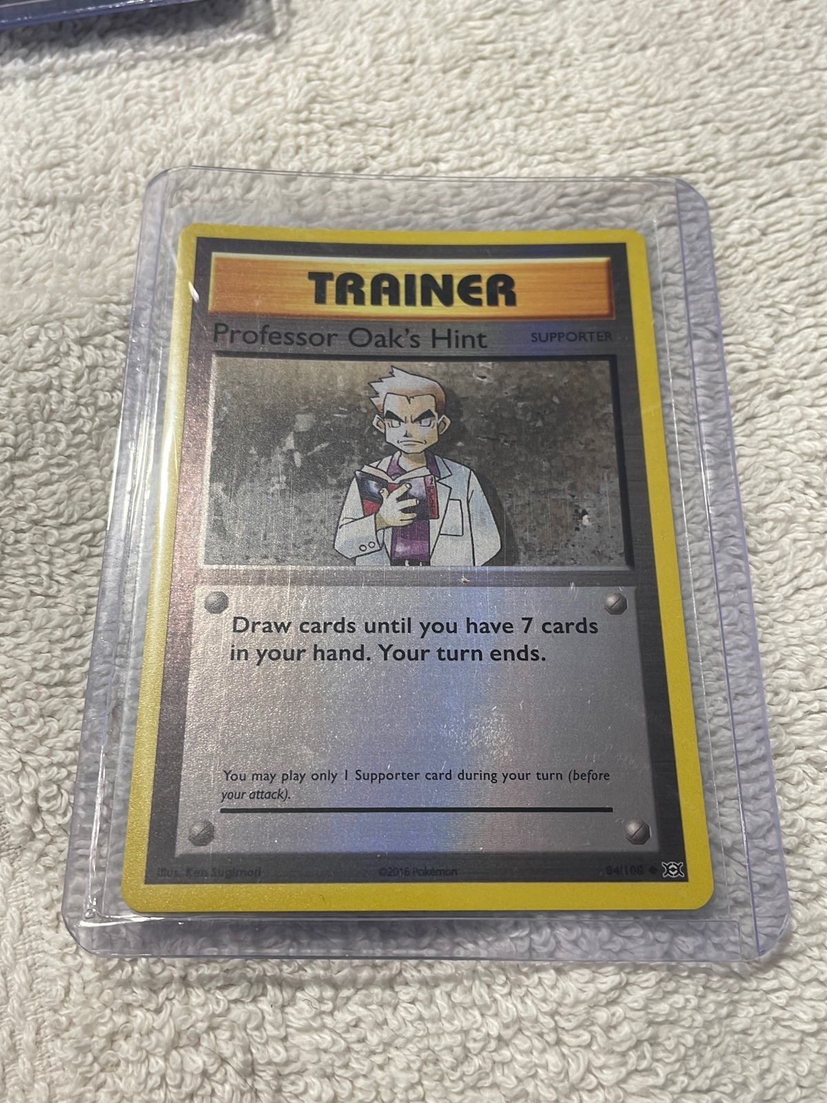 Pokemon Professor Oak's Hint