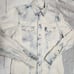 Polo Ralph Lauren Denim Shirt Women XS Snap Front Acid Wash Cowgirl Western Y2K