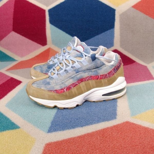 Nike Air Max 95 GS Wild West Edition Sneakers BV6375-200 Youth Size 5.5 US