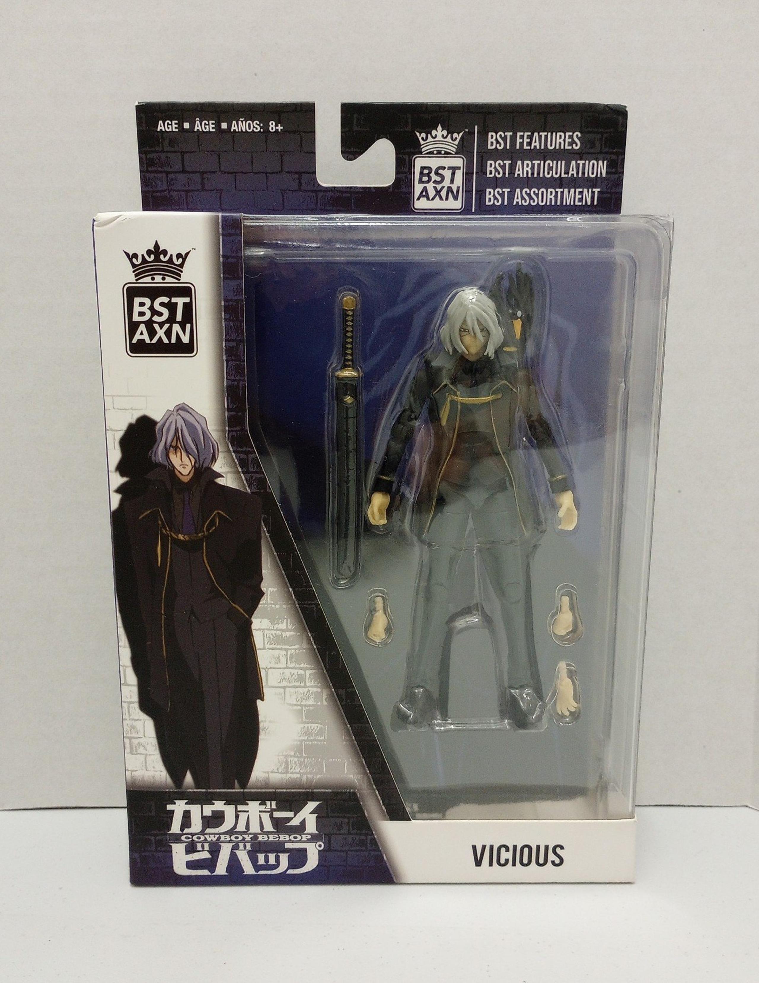 Cowboy Bebop Vicious Action Figure, BST AXN, The Loyal Subjects, New