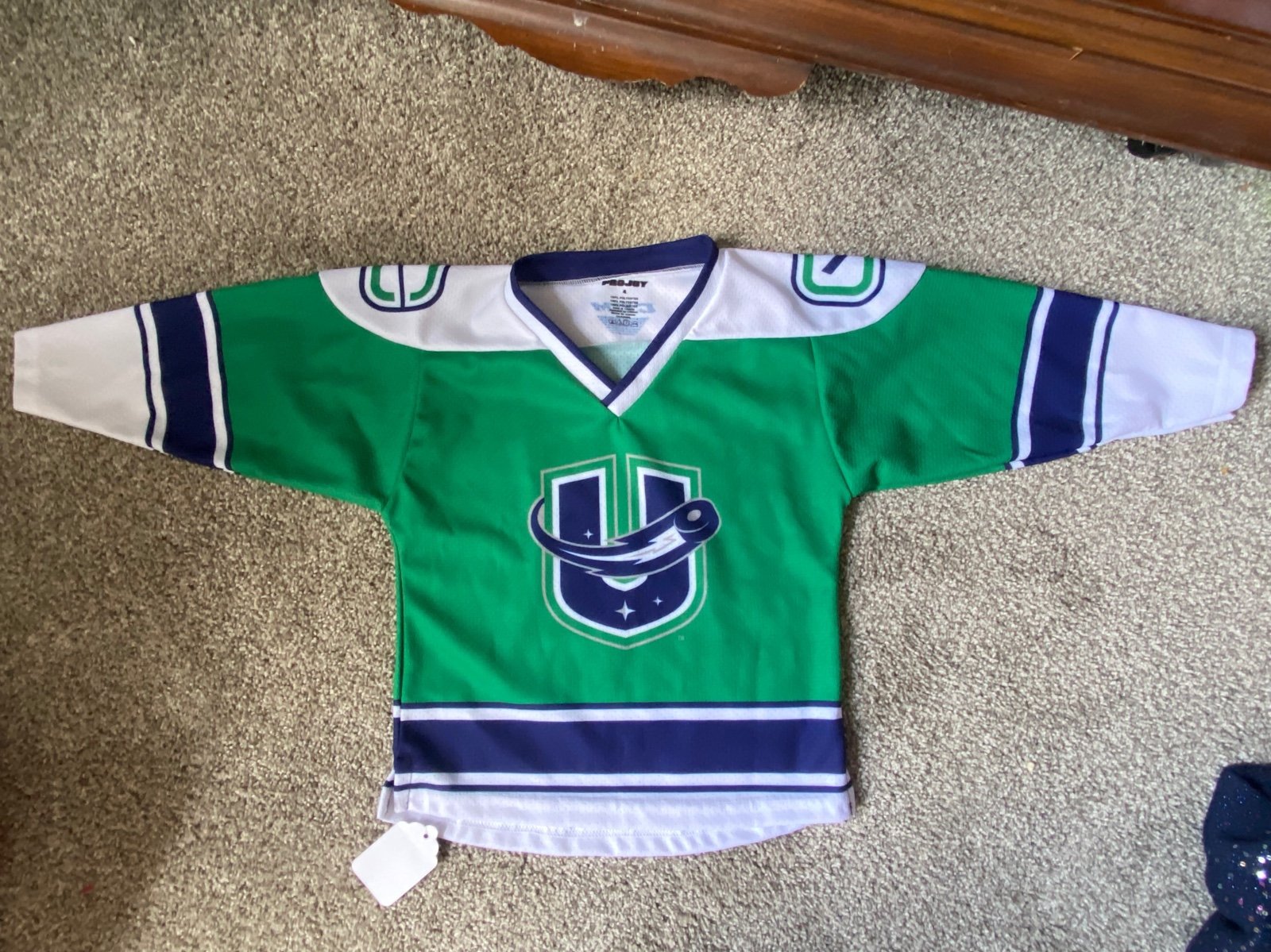 Utica Comets toddler hockey jersey