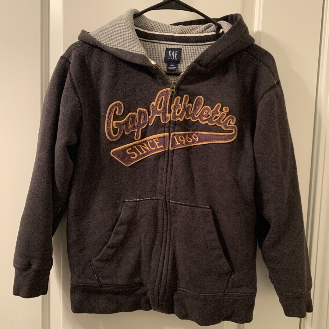 Gap Boys Fleece Fleece Hoodie Size L (10)