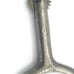 Unique English 20-Pt Horizontal Rowel Spurs, Antique from Shenendoah Valley, VA