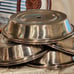 4 STAINLESS STEEL COMMERCIAL 11.5 PLATE COVERS