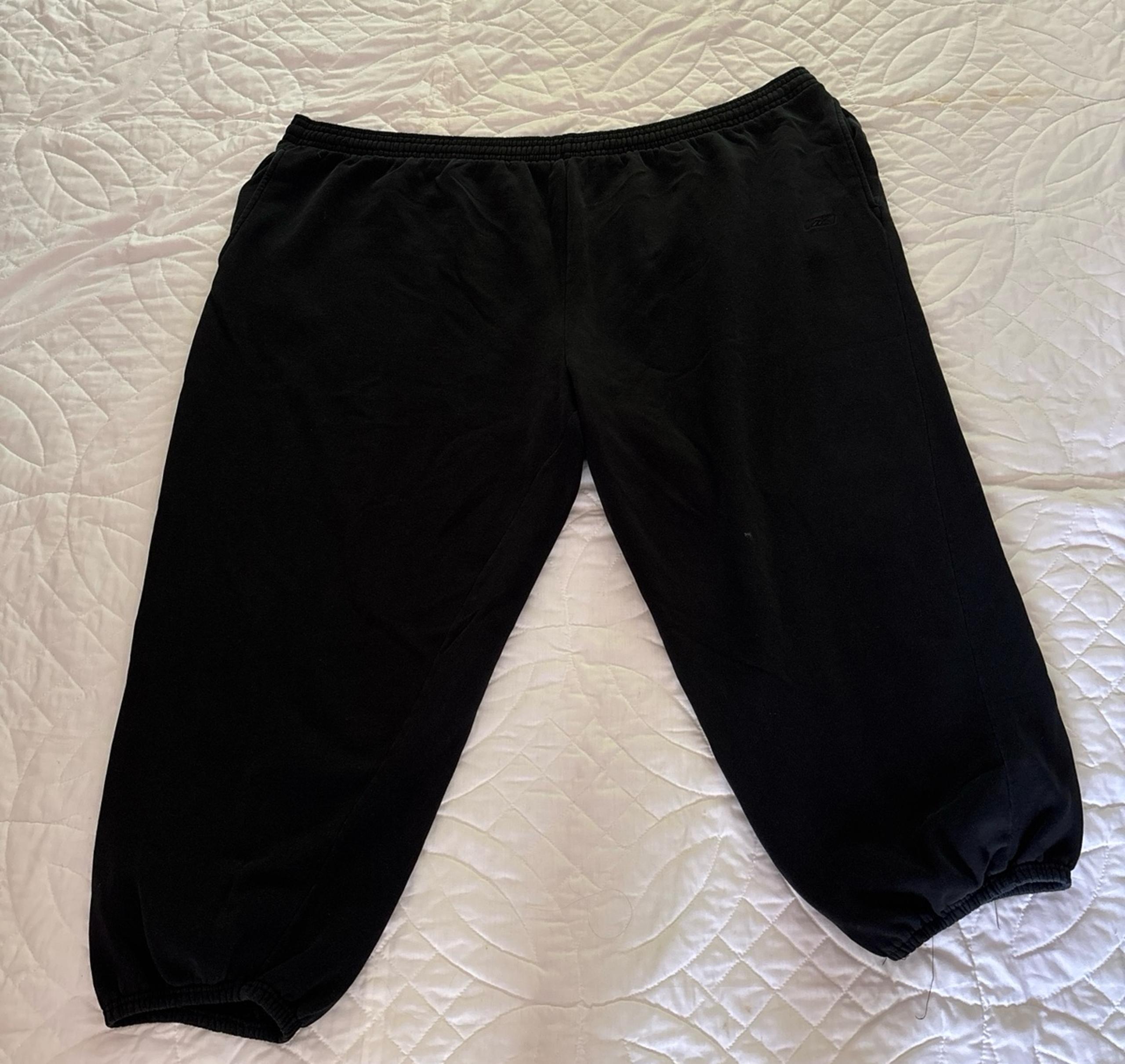 Men’s Reebok Size 5XL Black  Sweatpants Pants Leisure Athletic