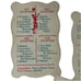 1950's Basketball Card Game Warren Paper Prod. Indiana 42 Shaped Cards RARE