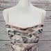 BCBGMAXAZRIA Women's Tulle Tiered Layered Agate Maxi Dress Size Medium