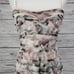 BCBGMAXAZRIA Women's Tulle Tiered Layered Agate Maxi Dress Size Medium